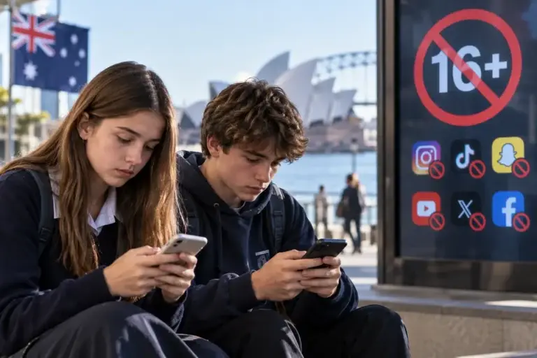 Australia’s Under-16 Social Media Ban Is in Force—Early Data Shows Its Limits
