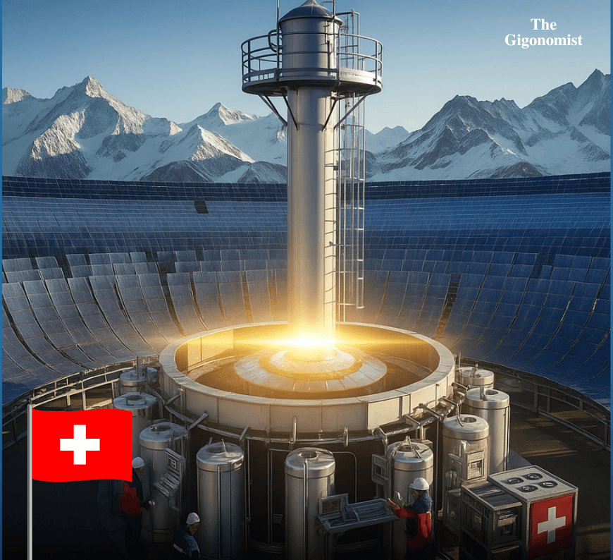 Swiss Scientists Create Jet Fuel Using Only Sunlight, Air and Water
