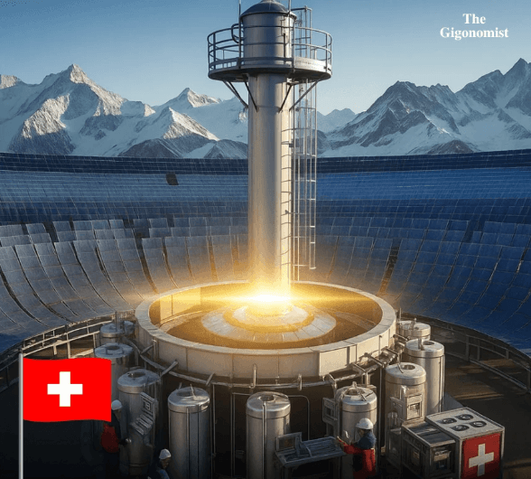 Swiss Scientists Create Jet Fuel Using Only Sunlight, Air and Water