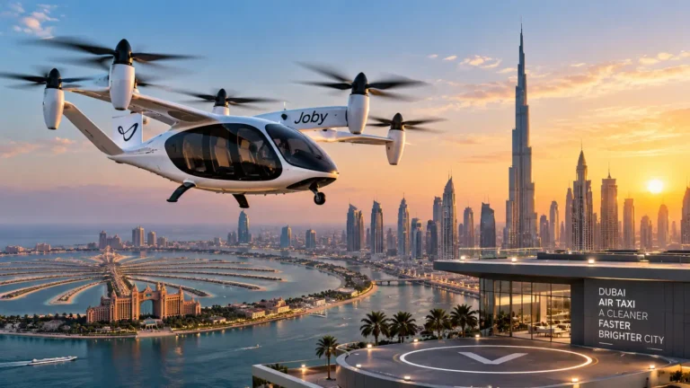 Dubai Announces Launch of Electric Air Taxis — 45-Minute Commute Cut to 12
