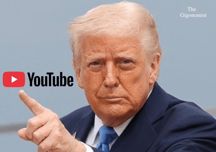 YouTube to Pay $24.5M Over Trump Account Suspension in 2021
