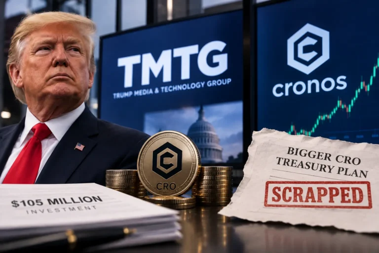 Trump Media’s $105 Million Cronos Bet Survives as Bigger CRO