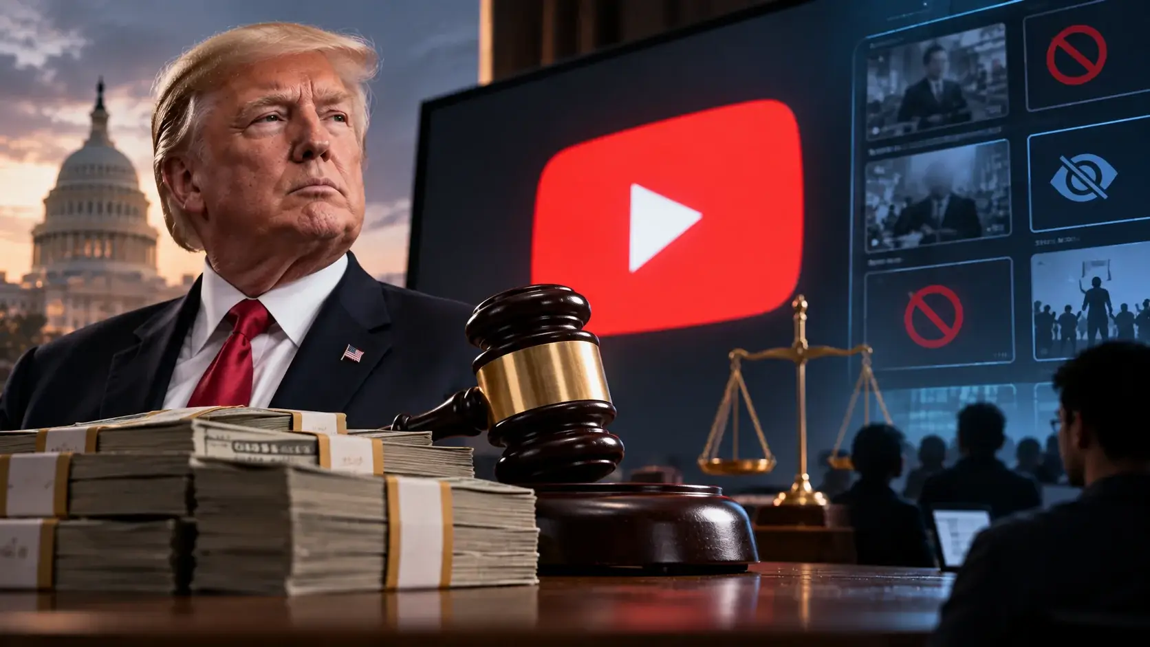 YouTube’s $24.5 Million Trump Settlement Ended