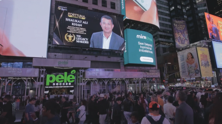 Shaukat Ali Khan, a technology leader from Pakistan, received recognition on four major international platforms, marking a historic moment for his career and his country