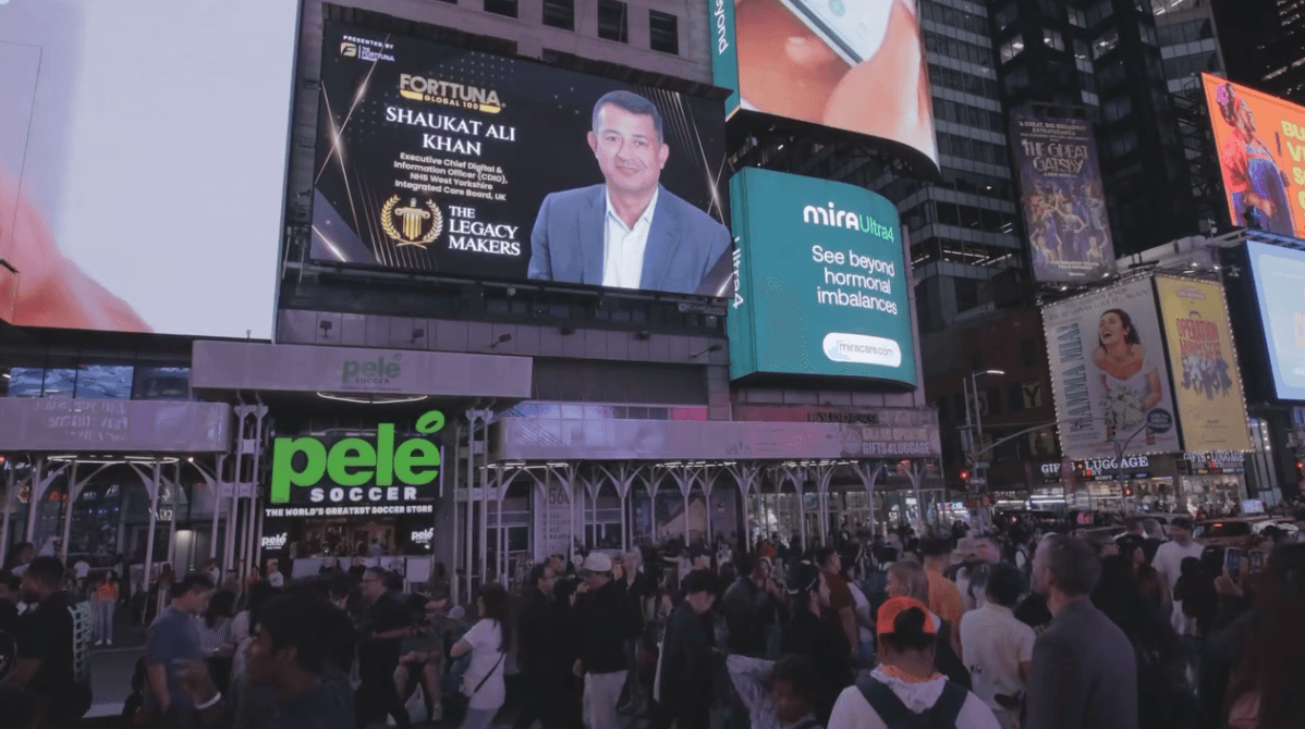 Shaukat Ali Khan, a technology leader from Pakistan, received recognition on four major international platforms, marking a historic moment for his career and his country