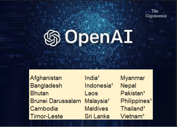 OpenAI Expands Low-Cost ChatGPT Go Plan to 18 Countries