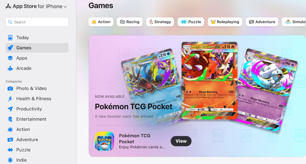Apple Launches New Web-based App Store