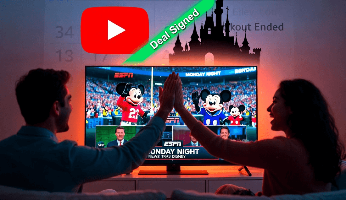 Disney, YouTube TV Reach Agreement After Two-Week Blackout