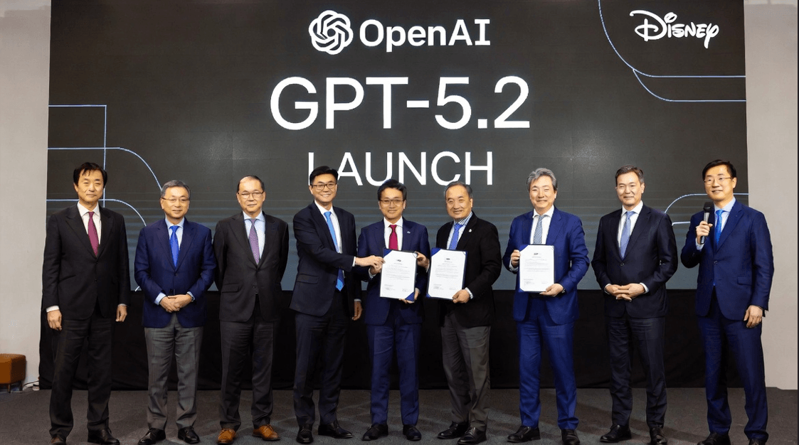 OpenAI Launches GPT-5.2 as Disney Makes $1 Billion Investment and Signs Sora Licensing Deal