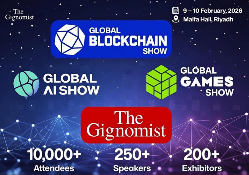 The Gignomist Signs Media Collaboration for Riyadh Edition of Global Blockchain, AI and Games Shows 2026
