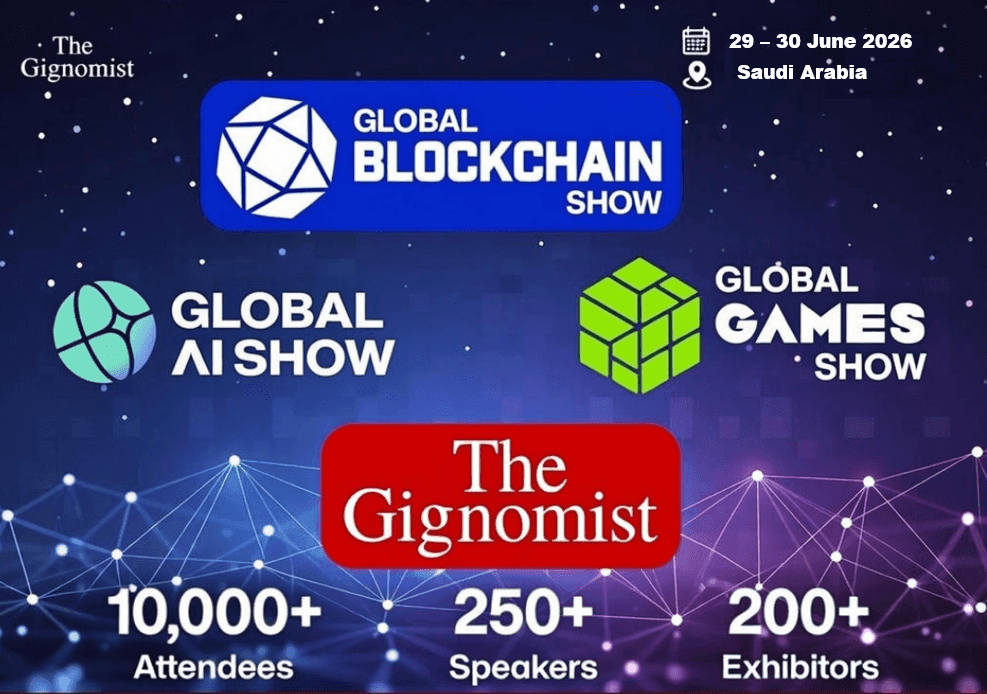 The Gignomist Signs Media Collaboration for Riyadh Edition of Global Blockchain, AI and Games Shows 2026