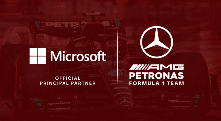 Microsoft Corp. and the Mercedes-AMG PETRONAS F1