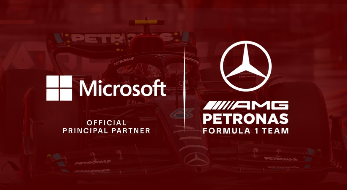 Microsoft Corp. and the Mercedes-AMG PETRONAS F1