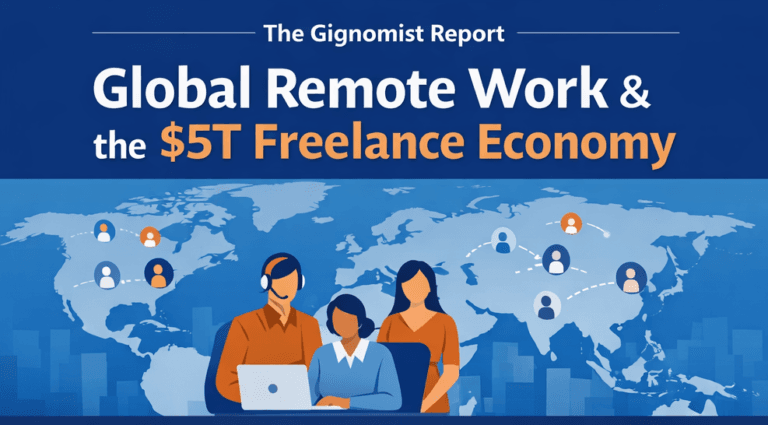 The Gignomist Releases Report on Remote Work, AI Integration, and the Five Trillion Dollar Freelance Economy