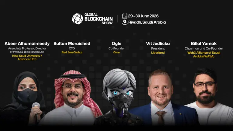Global Blockchain Show 2026 Brings Elite Web3 Voices, Leaders, Investors, and Innovators to Riyadh