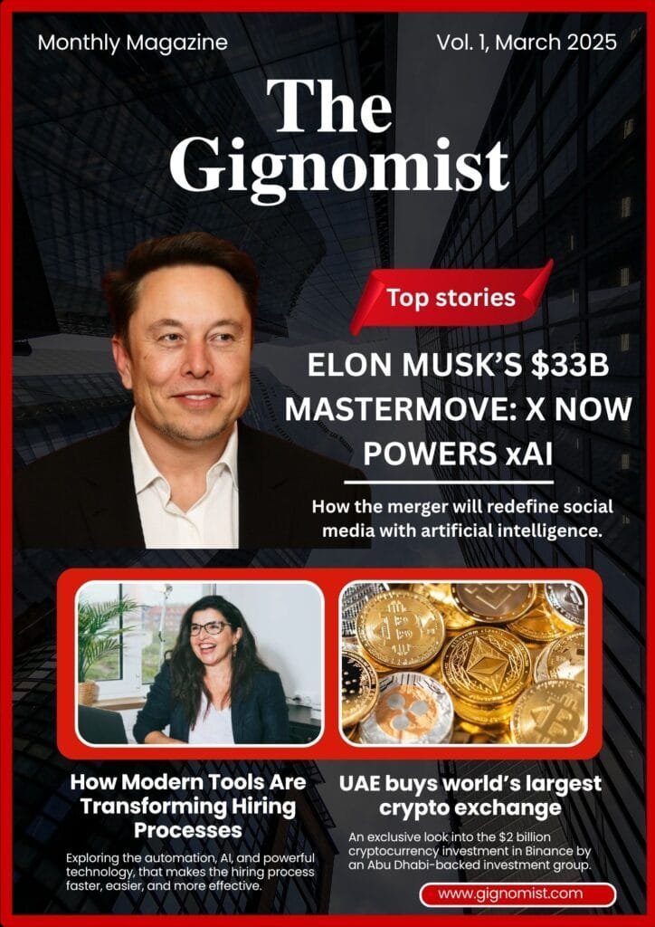 Monthly Magazine - The Gignomist