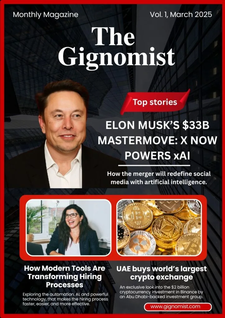 Monthly Magazine - The Gignomist