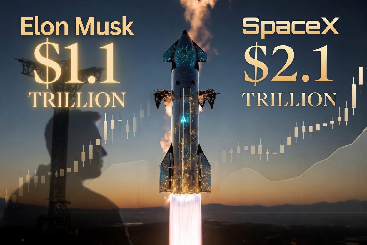 SpaceX’s Record-Breaking IPO: How AI, Robotics, and Autonomous Systems Powered Elon Musk Becoming the World’s First Trillionaire